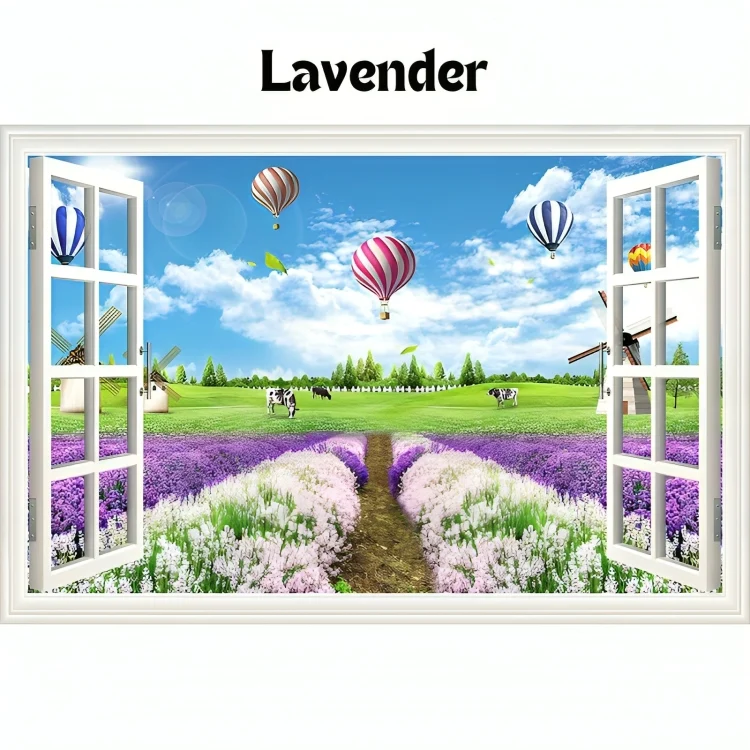 NatureScape™ | Vattentäta landskap väggdekaler - Bild 4