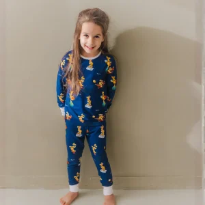 Pyjamas-set för barn: Felix, den lille upptäcktsresanden