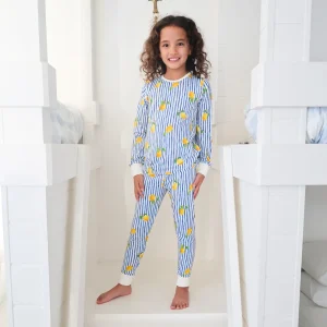 Pyjamas-set för barn – Mediterranean Lemons