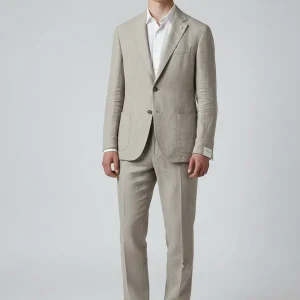 Linen Suit Beige