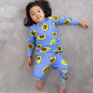 Pyjamasuppsättning för barn – Avocado