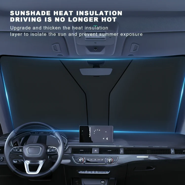 CarShield™ | Fällbar Bilsolskydd - Bild 3