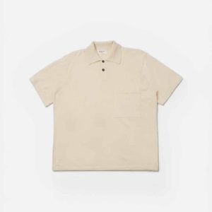 Woolcot Bio S/S Pullover Knit Shirt II Beige
