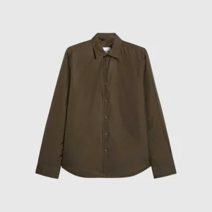 Water Repellent Overshirt Green