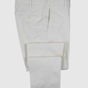 Cotton Trousers Off White