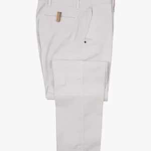 White Sand Cotton Chinos Beige