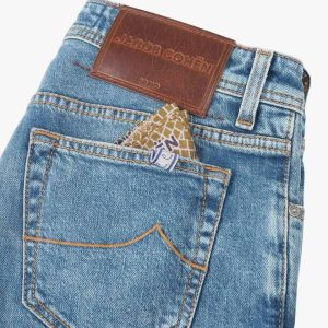 Washed Light Denim Jeans Bard