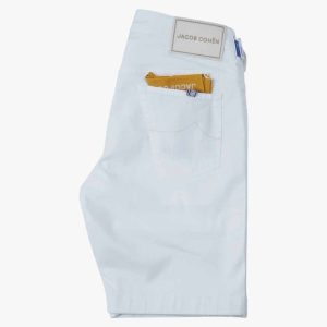 Washed 5 pocket Cotton Shorts