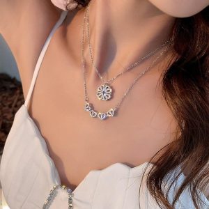 LuckyHeart™ | Magiskt Magnetiskt Klöverhjärthalsband